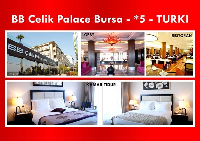 Turki bintang 5-BB Celik Palace Bursa